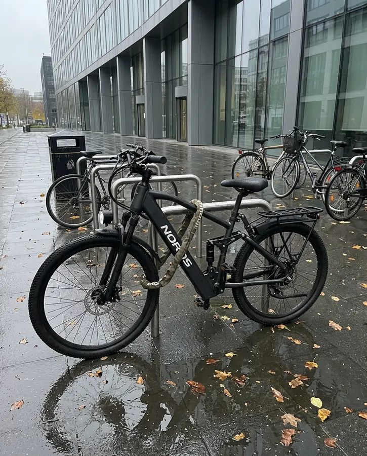 Fast plass utenfor jobben.