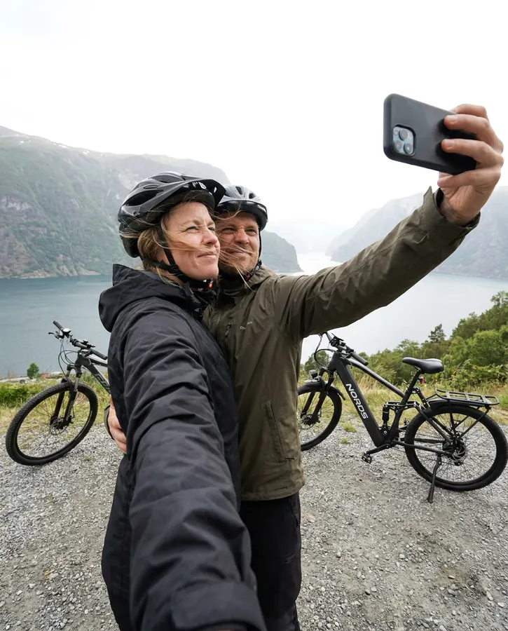 Selfie med litt for kort arm.