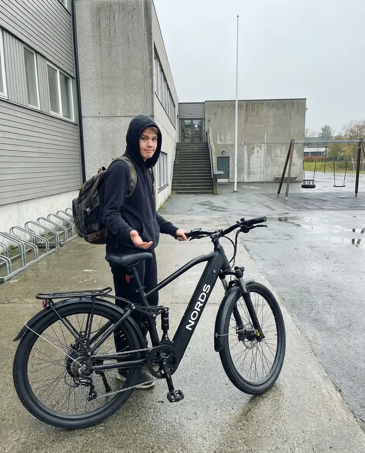 Skoleveien tar halve tiden nå.